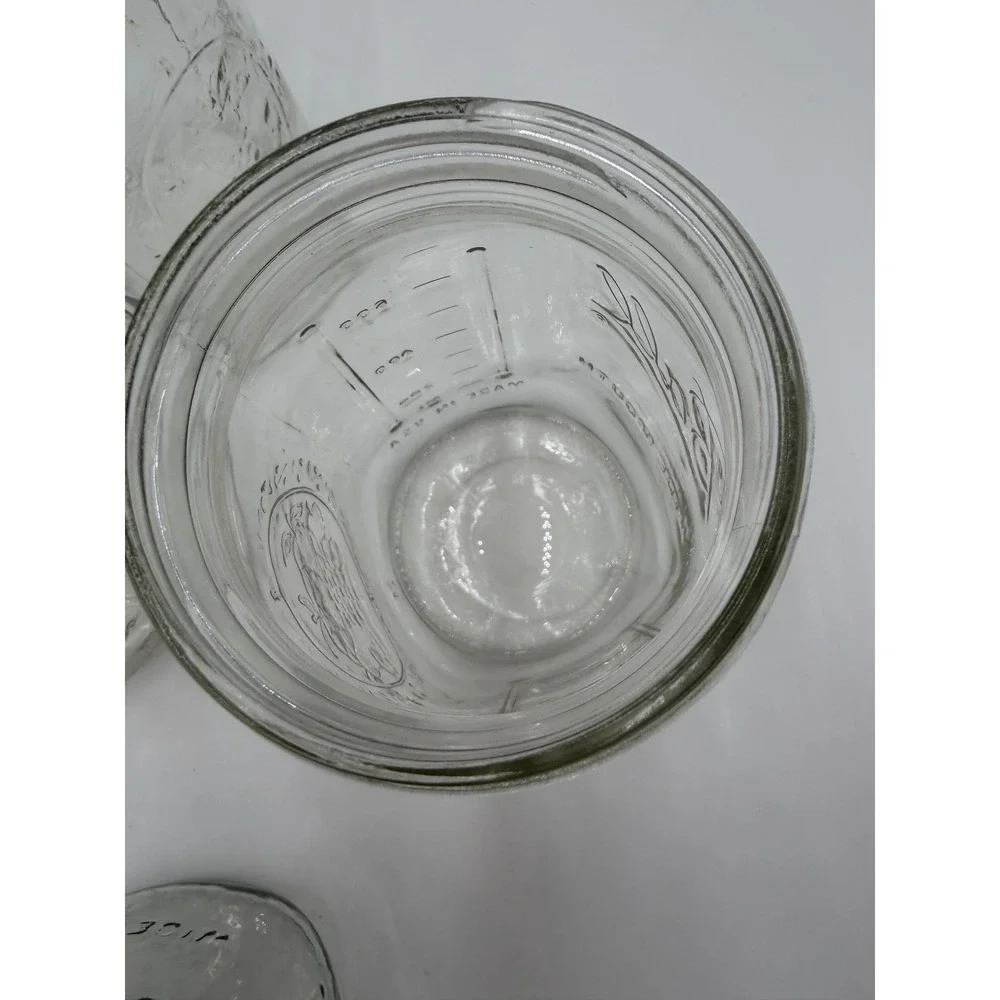 Mason Jars Ball Wide Mouth 32oz Clear Glass Quart Canning Jars Set of 7
